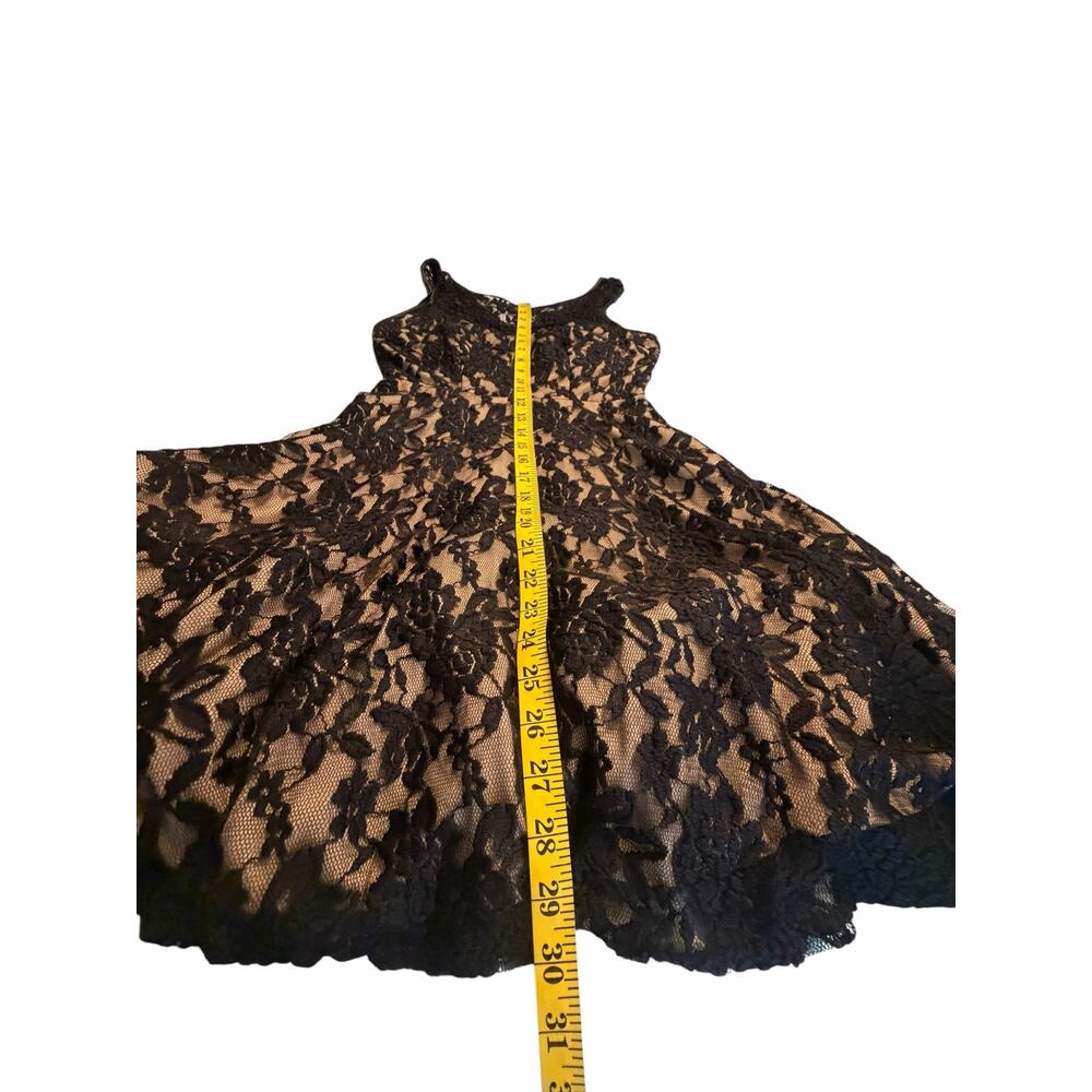 Juno Dress Collection Black Lace Cocktail Dress - Size S - Picture 6 of 10